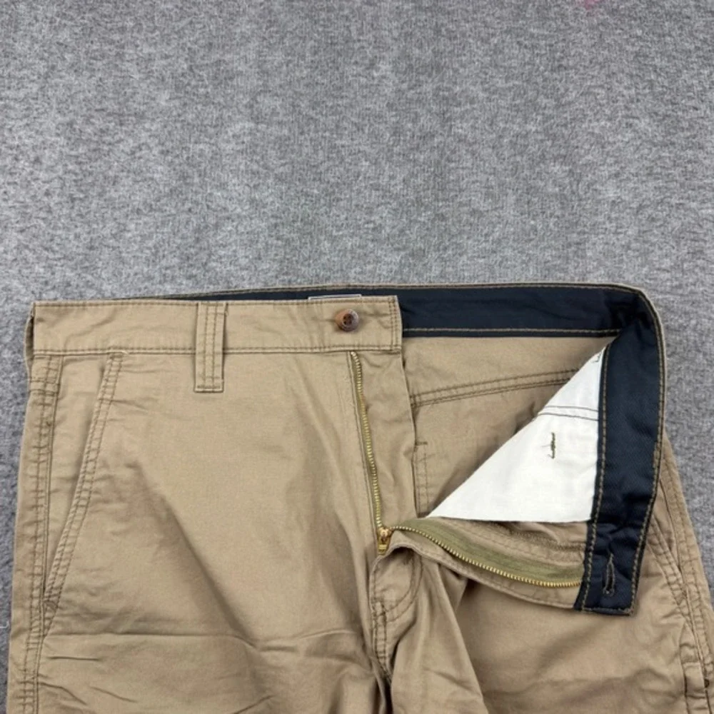 Signature by Levi Strauss VINTAGE Shorts Men's W34 Tan Khaki Gold Label‎ Stretch
